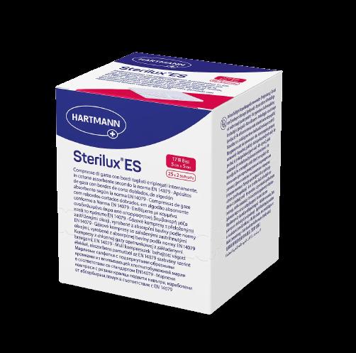 Марлеві серветки Sterilux® ES, 5см х 5см, стерильні, 25х2шт. в упаковці